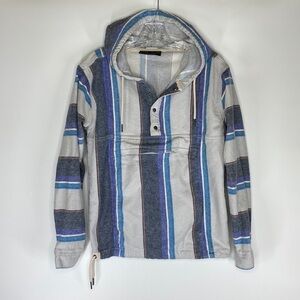 No Boundaries Surf Style Hoodie Poncho Size XS Men's